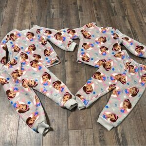 TWIN GIRLS Ms Rachel Long Sleeve Sweatpant Outfit Toddler Unisex 24 Months